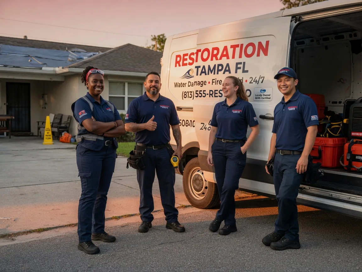 Water Damage Restoration company in Pearl City, IL